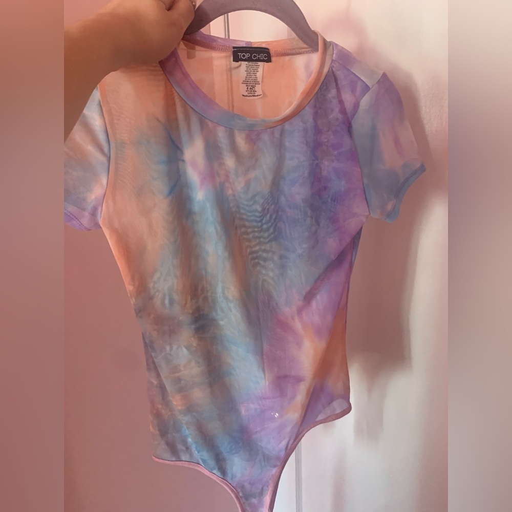 Mesh Colorful Top